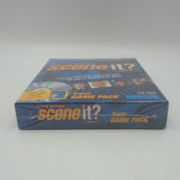 Movie Edition Scene It? The DVD Game Super Game Pack Brand New SEALED Screenlife - Picture 2 of 4